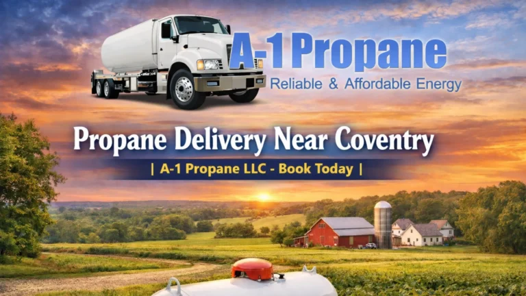 Propane Delivery Near Coventry | A-1 Propane LLC - Book Today