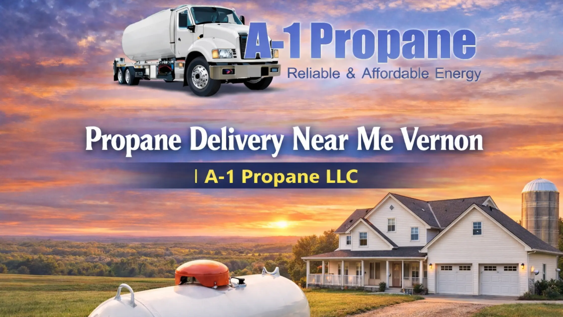 Propane Delivery Near Vernon | A-1 Propane LLC - Call Today