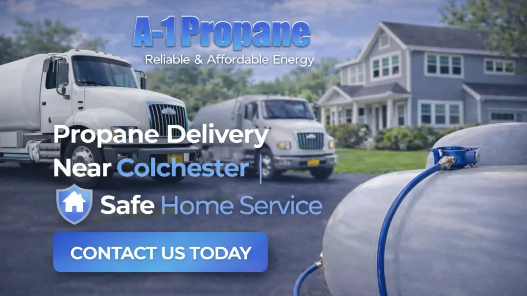 Propane Delivery Near Colchester | Safe Home Service